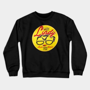 Lady Lindy • Amelia Earhart • "Greatest Female Flyer" Crewneck Sweatshirt